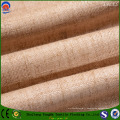 Tissu en rideau à rayures antidérapantes en polyester / lin avec C1 FR Certification